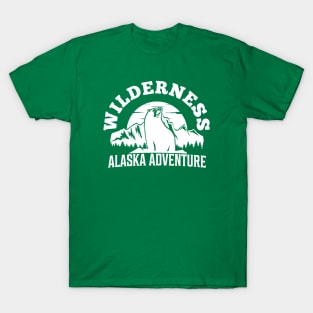 wilderness typography design T-Shirt